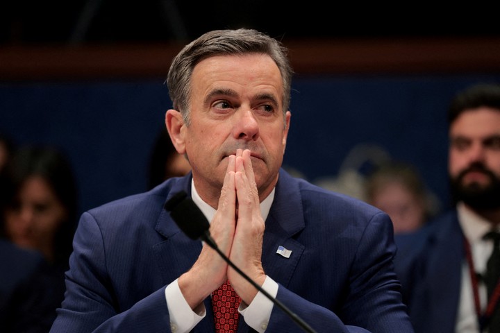 El director de la CIA, John Ratcliffe, estuvo esta semana en Moscú. Foto: REUTERS 