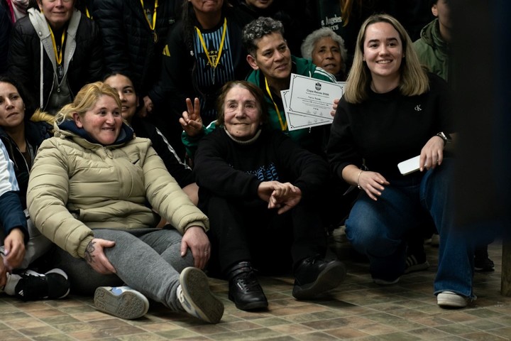 Betty García, presente en la primera edición de la Copa Raíces. Foto: CLARÍN