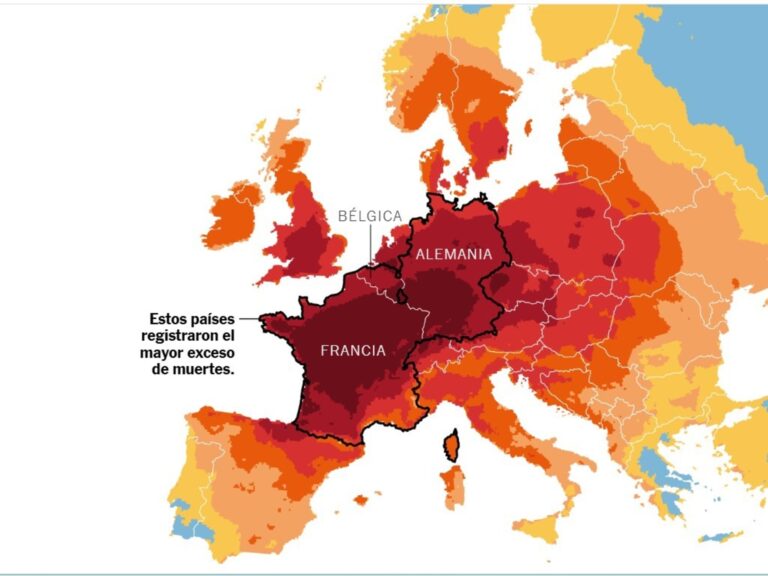 En una semana, durante la ola de calor récord en Europa, las muertes aumentaron en 16.000