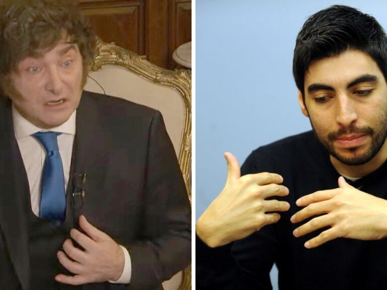 "Experto en paros": Javier Milei se burló de Facundo Moyano tras el escándalo con su novia Candela Arizaga
