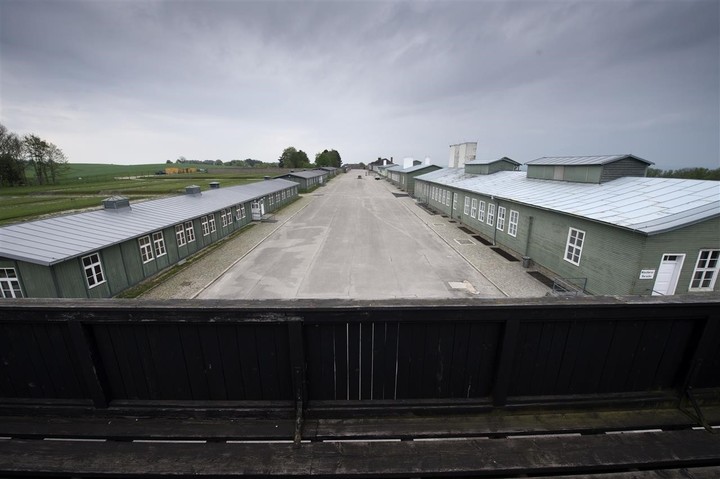 Las barracas del campo de concentración nazi de Mauthausen. Foto: AFP