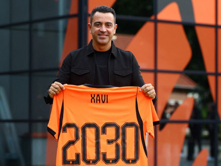 La insólita presentación de Xavi como DT de Países Bajos: "Era nuestra tercera opción"