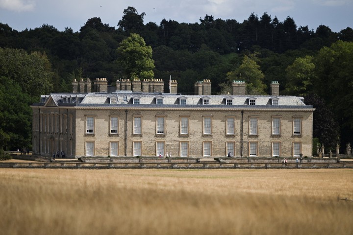 Los Sussex y sus hijos vivieron en Althorp, el palacio de los Spencer. Foto: Reuters