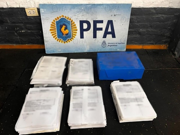 Documentos secuestrados en el caso patronato.