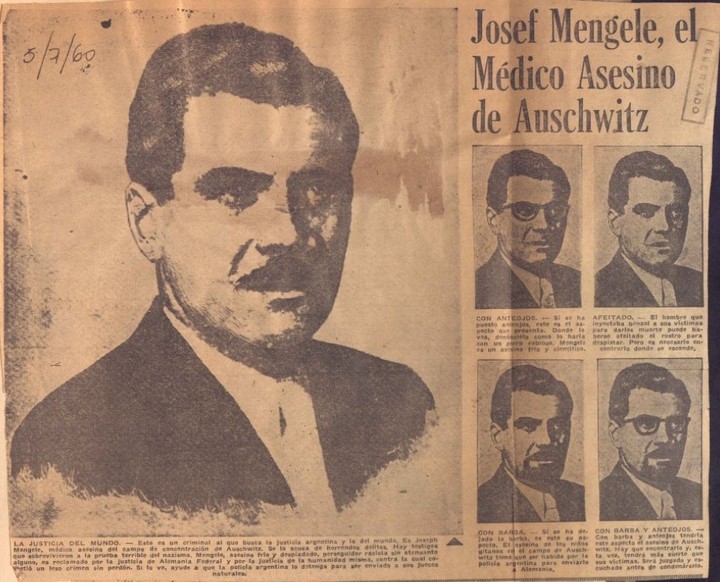 Los archivos desclasificados sobre Josef Mengele