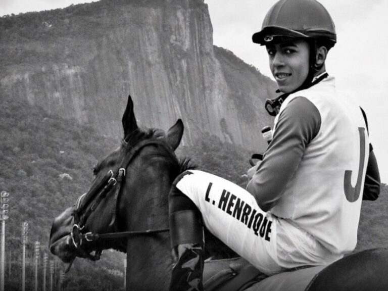 Luto y dolor en el turf: murió el jockey Leandro Henrique, tras caer abruptamente de su caballo en plena carrera