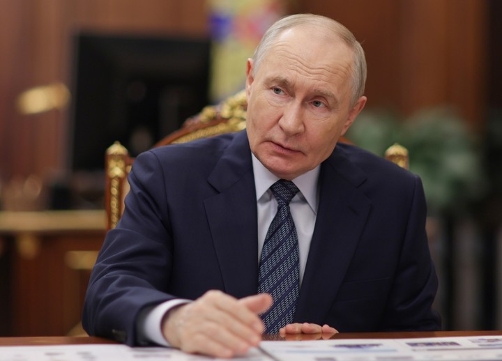 El presidente de Rusia, Vladimir Putin, no se reunió con el jefe de la CIA, que viajó esta semana a Moscú. Foto: AP 