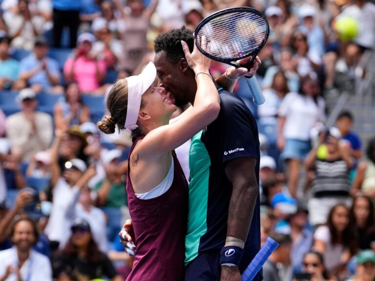 Monfils ganó con su mujer Svitolina en el dobles mixto de US Open y dejó una respuesta que hizo reír a todos: "Esposa feliz, vida feliz"