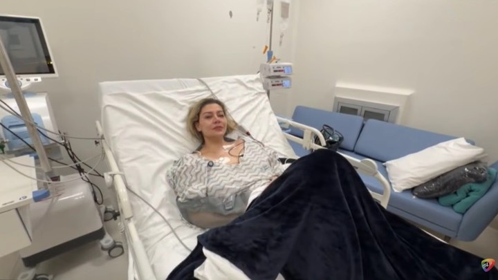 Nadia Beller, expareja de Fernando Cerimedo, habló desde el hospital tras ser baleada. Acusó al exasesor de Milei.