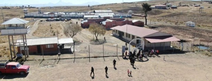 El penal de San Pedro de Chonchocoro, el de máxima seguridad de Bolivia.