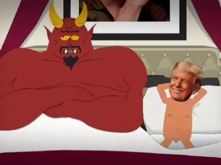Trump desnudo y con Satanás: la polémica escena de "South Park" que enfureció a la Casa Blanca