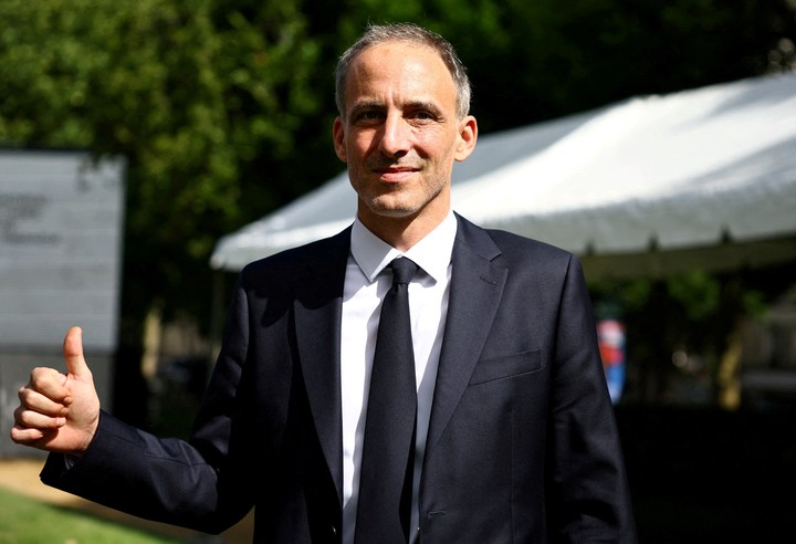 Glucksmann lanzó su candidatura para las elecciones de 2027. Foto: Reuters
