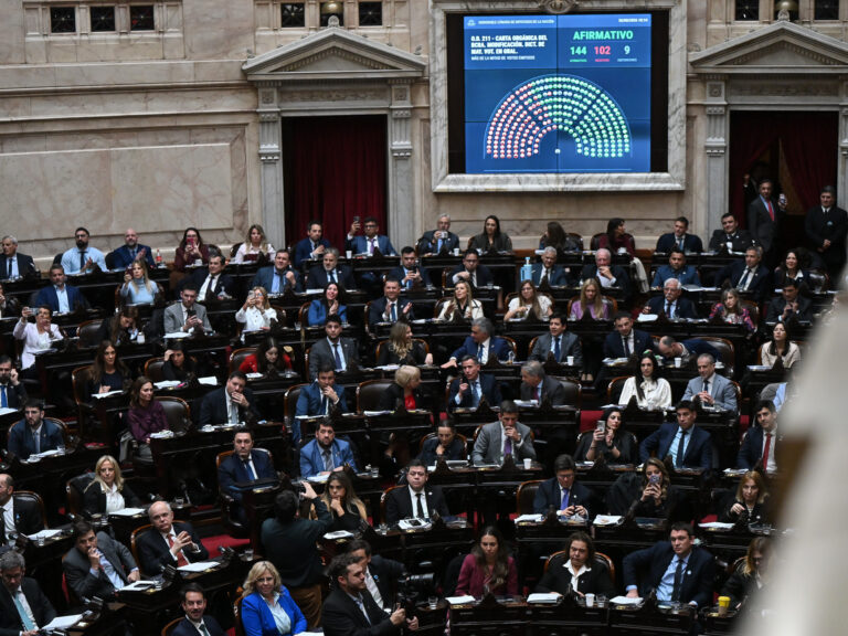 Uno por uno, cómo votaron los diputados la reforma de la Carta Orgánica del Banco Central